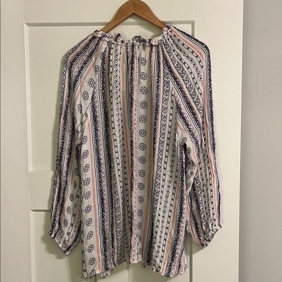 Grace & Lace Willow Button Down Peasant Blouse - Size XL - NWT - Picture 9 of 11